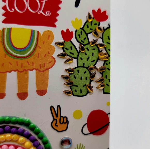 Happy Birthday Cactus Card Small - Picture 3 of 4